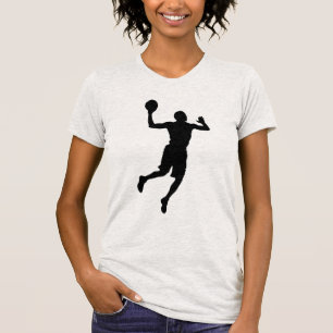 Pop Art Basketball Player Silhouette T-Shirt