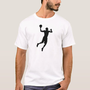 Pop Art Basketball Player Silhouette T-Shirt