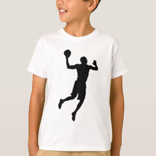 Pop Art Basketball Player Silhouette T-Shirt