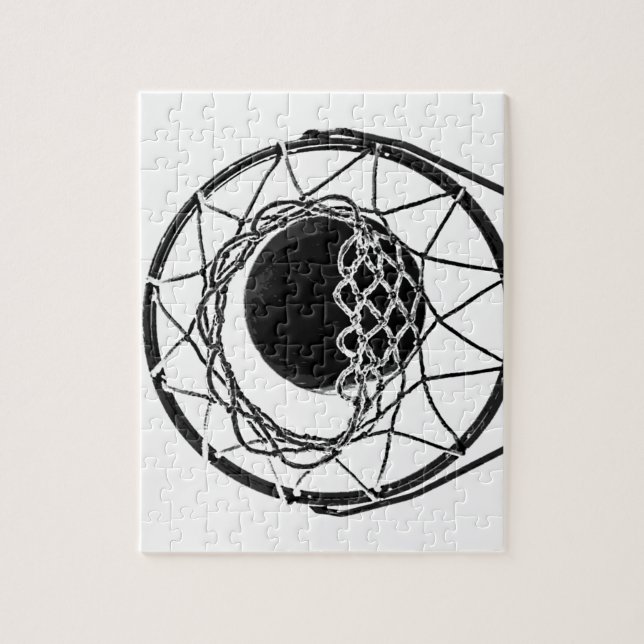 Pop Art Basketball Puzzle (Vertikal)