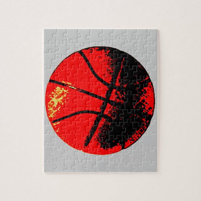 Pop Art Basketball Puzzle (Vertikal)