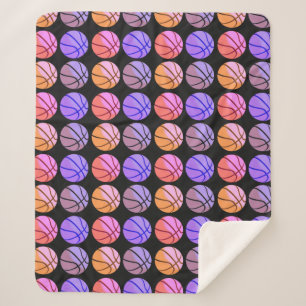 Pop-Art-Basketball Sherpadecke