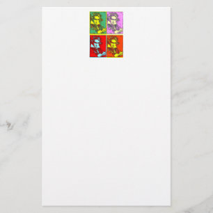 Pop-Art Beethoven Briefpapier