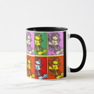 Pop Art Beethoven Tasse