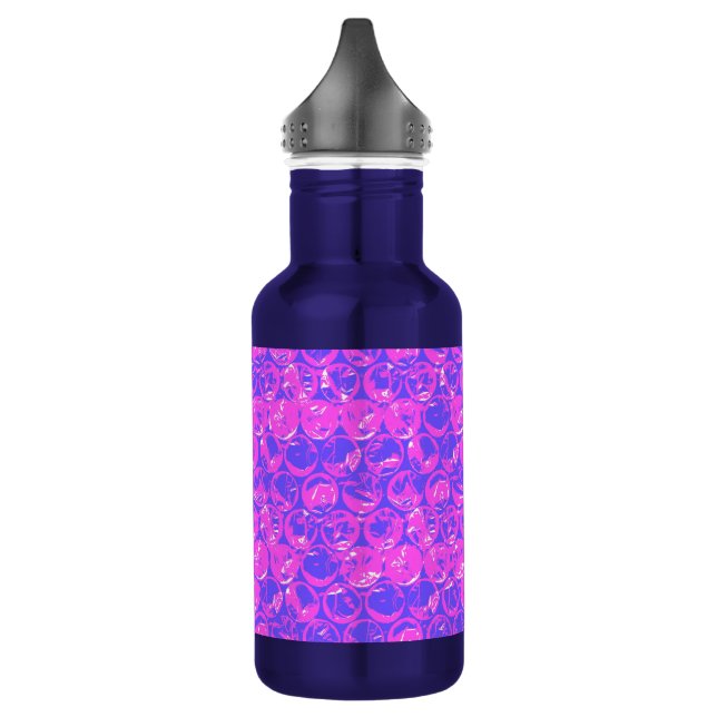 Pop Art Blasenverpackung Edelstahlflasche (Links)