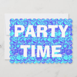 Pop Art Blasenverpackung Einladung