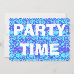 Pop Art Blasenverpackung Einladung