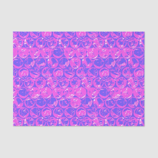 Pop Art Blasenverpackung Seidenpapier (Vorderseite)