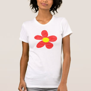 Pop Art Blume - Maßgeschneiderte T-Shirt