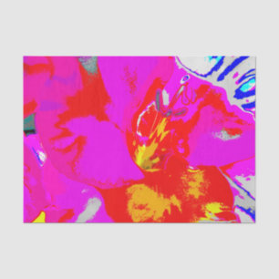 Pop Art Blume Seidenpapier