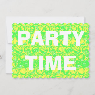 Pop Art Bubble Packung Geburtstagsfeier Einladung