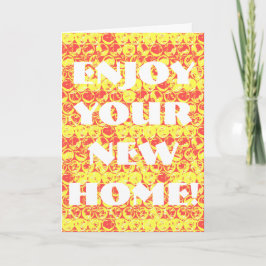 Pop Art Bubble Wrapper Housewarming Card Einladung