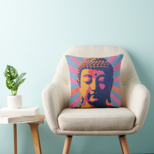 Pop Art Buddha Kissen