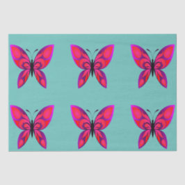 Pop Art Butterfly Papiere Seidenpapier