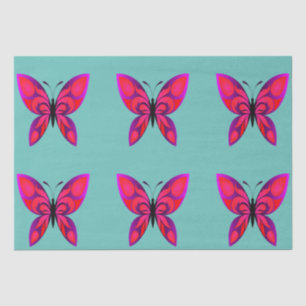 Pop Art Butterfly Papiere Seidenpapier