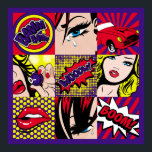 Pop Art Card Illustrationart,Pop,beautiful,Comic,d Poster<br><div class="desc">Pop Art Card Illustration Art, Pop, beautiful, Comic, Deco, Mädel, Mädel, Frauenhaar, Hintergrund, Beauty, Bummel, Farbe, Kosmetik, Schreien, Punkt, Gesicht, Mode, Vintag, Illustration, Retro, </div>