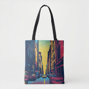 Pop Art City Vibes-Tasche