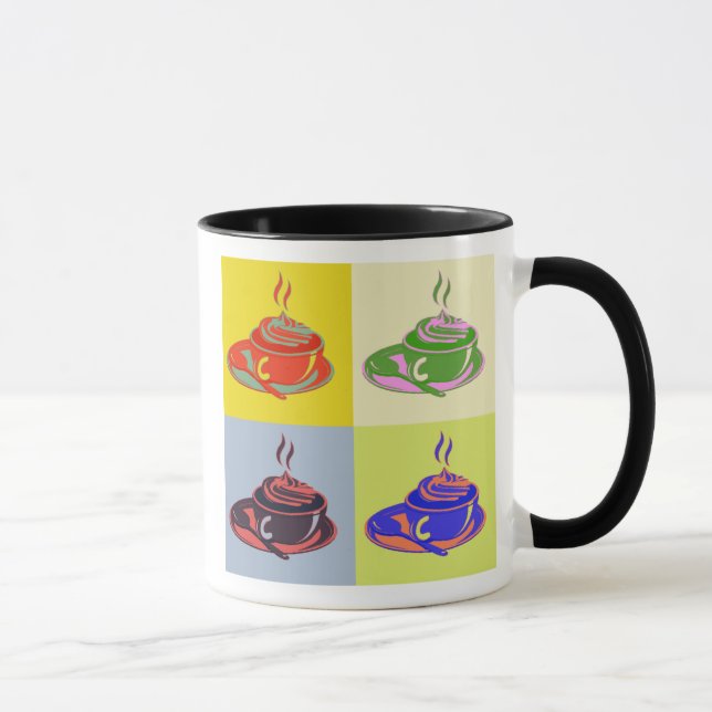 Pop Art Coffee Tasse (Rechts)