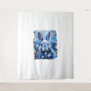 Pop Art Colorado Bunny Rabbit Wandteppich