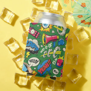 Pop-Art-Comic-Dosenkühler – Lebendiger Party-Spaß Dosenkühler