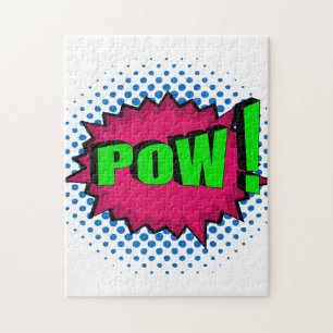 Pop Art Comic Pow! Puzzle