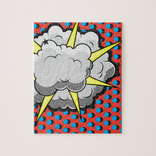 Pop-Art-Comic-Style-Explosion Puzzle