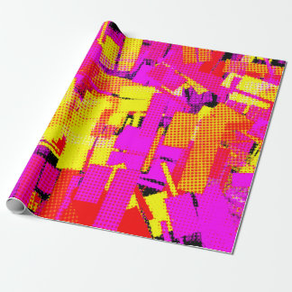 Pop Art Confetti Geschenkpapier