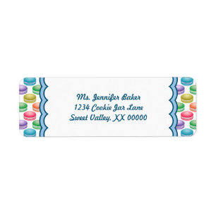 Pop Art Cookies Farbige Macarons