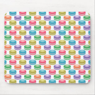 Pop Art Cookies Farbige Macarons Mousepad