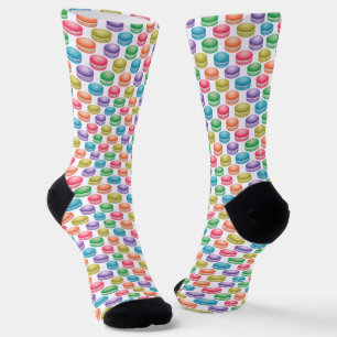 Pop Art Cookies Farbige Macarons Socken