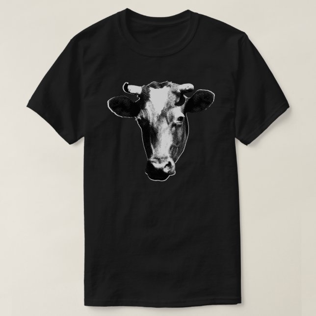 Pop Art Cow T-Shirt (Design vorne)