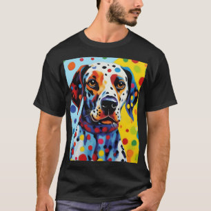 Pop Art Dalmatiner Dog T-Shirt