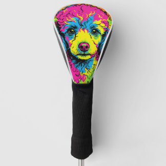 POP ART DOG - トイプードル犬 No.2 Golf Headcover