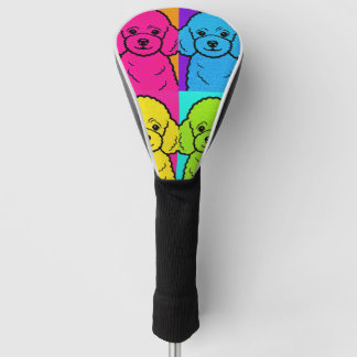 POP ART DOG - トイプードル犬 No.3 Golf Headcover