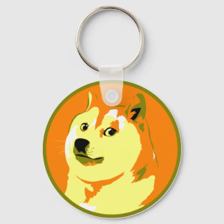 Pop Art Dogecodesign Schlüsselanhänger