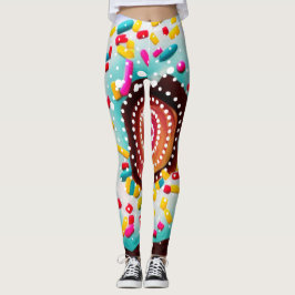 Pop Art Donut Leggings