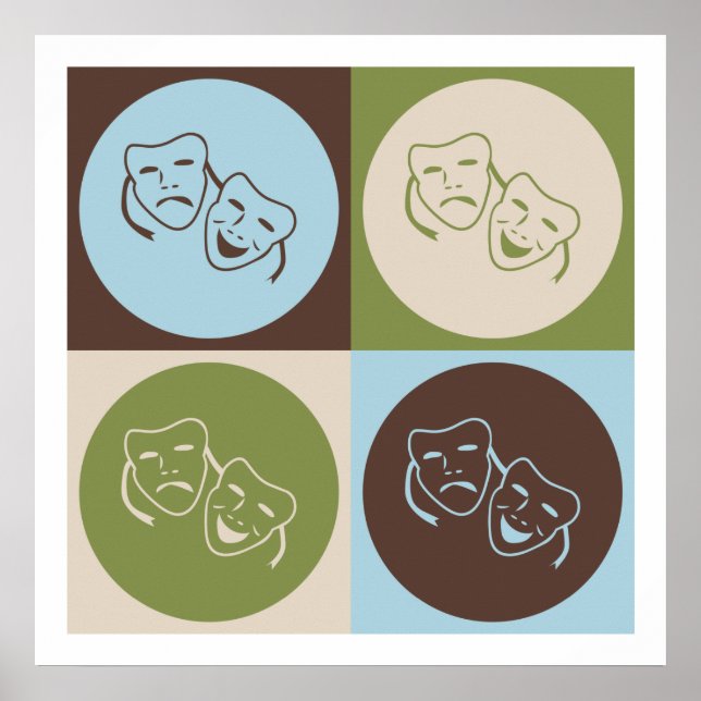 Pop Art Drama Poster (Vorne)