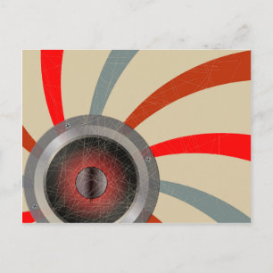 Pop Art Driver Postkarte