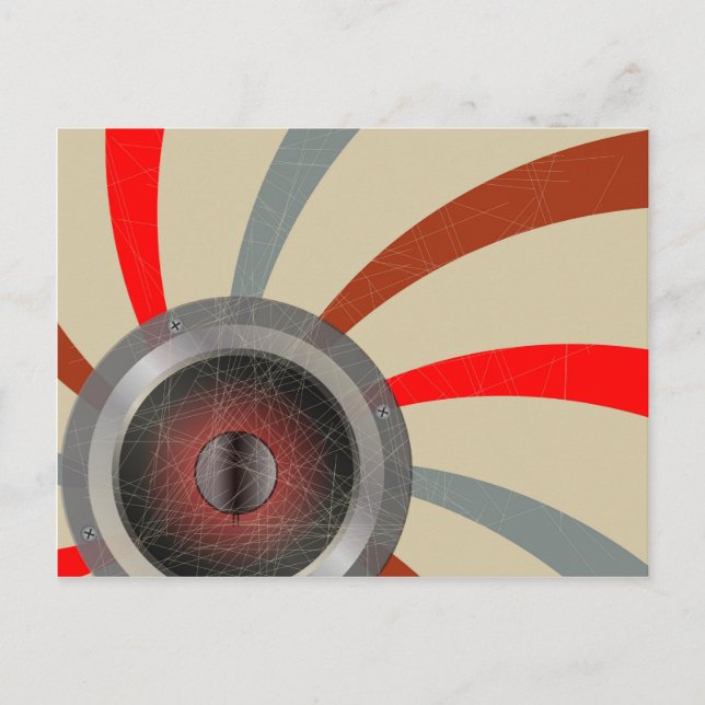 Pop Art Driver Postkarte (Vorderseite)