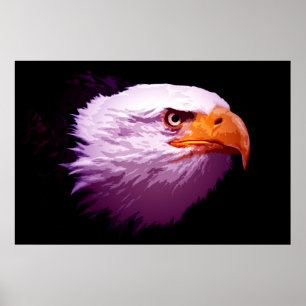 Pop Art Eagles - Bald Eagle Posters Prints Poster