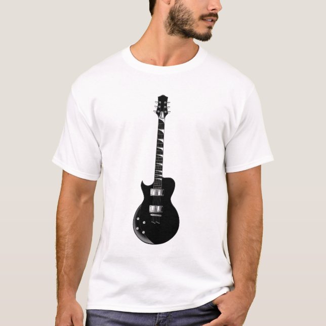 Pop Art Electric Gitarre T-Shirt (Vorderseite)