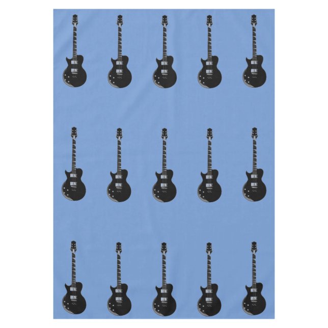 Pop Art Electric Gitarre Tischdecke (Vorderseite)