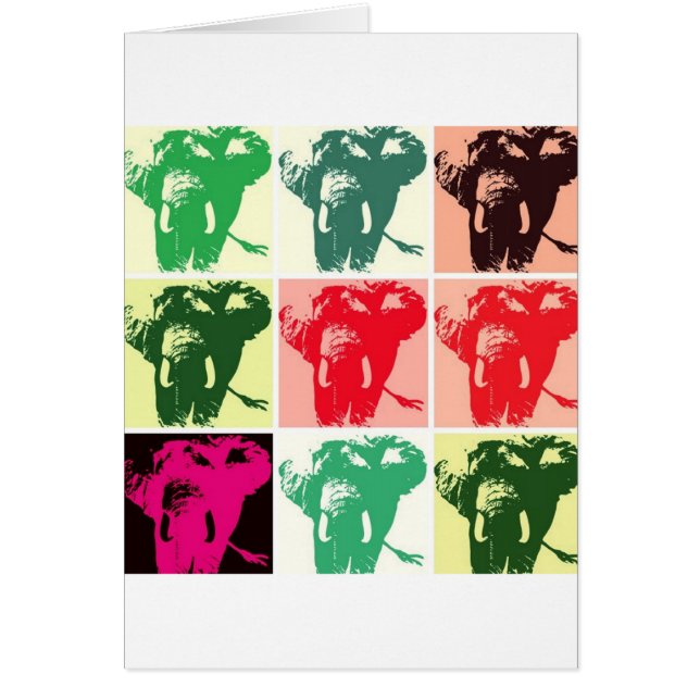 Pop Art Elephants (Vorne)