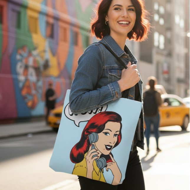 Pop Art Extravaganza Tote Bag (Von Creator hochgeladen)