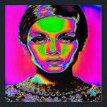 Pop Art Fashion Acryl Wandkunst<br><div class="desc">Ein Kunstwerk von Pop und Mode</div>