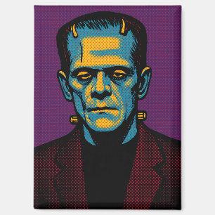 Pop Art Frankenstein Magnet