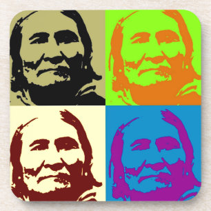 Pop Art Freedom Fighter Geronimo Untersetzer