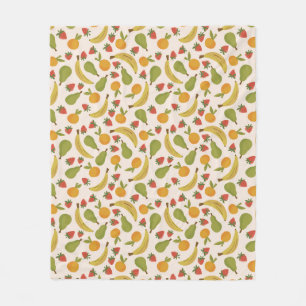 Pop Art Frucht Party Blanket Fleecedecke