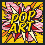 POP ART Fun Retro Comic Book Poster<br><div class="desc">Ein cooles,  trendiges und unterhaltsames Design,  das die Wimpern,  Zap,  Pow in Ihre Zuhause,  Ihr Leben und Ihren Tag steckt. Ein tolles Geschenk für Sie,  Ihre Freunde oder Ihre Familie. Entworfen von ComicBookPop© unter www.zazzle.com/comicbookpop*</div>