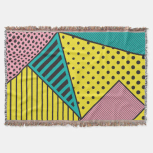 Pop-Art, geometrisch, kräftige Schwünge Decke